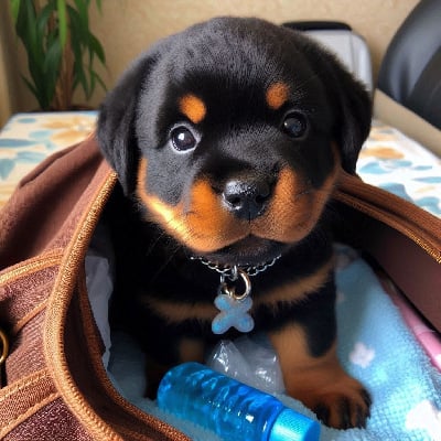 Les chiots de Rottweiler