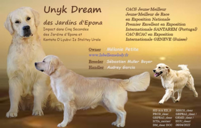 Unyk Dream des jardins d'Epona