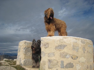 du Val de Méouge - Ubhis et Ewa dans le Val de Méouge début novembre 2012