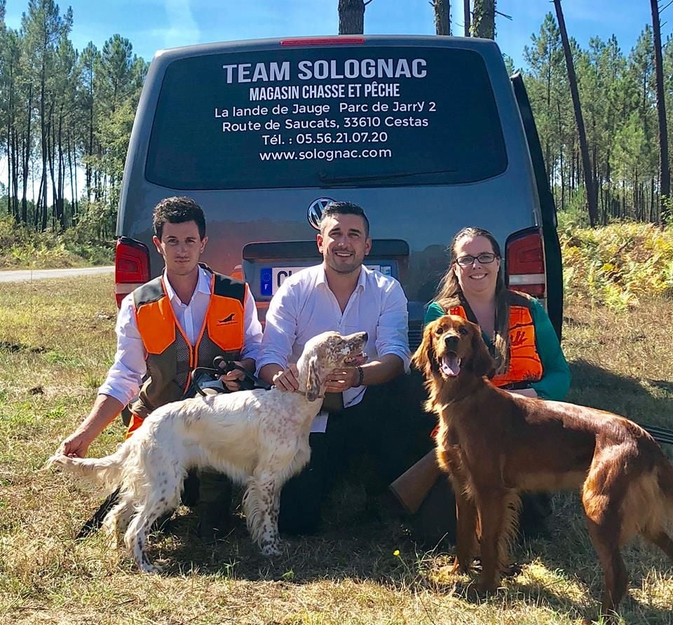 des Cabanes Tchanquées - CHAMPION DE GIRONDE ST. HUBERT