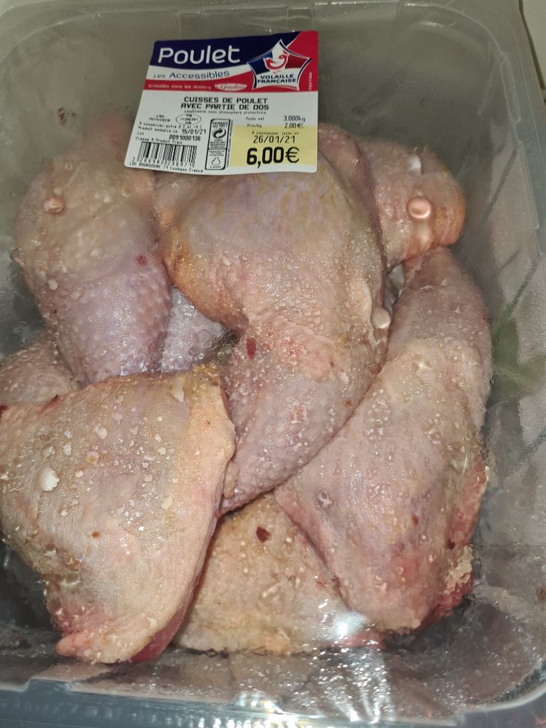 Des Nez Plats Du Ricolin - Cuisses de poulet 