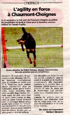 Dark Fairies - Notre petite Grace dans le journal