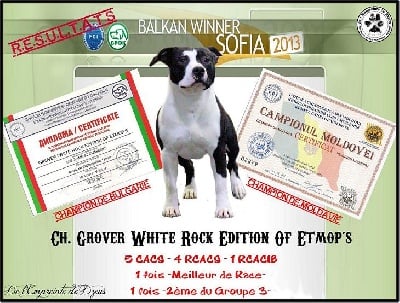 De L'empreinte De Dzeus - Grover Champion de Bulgarie & de Moldavie!!!