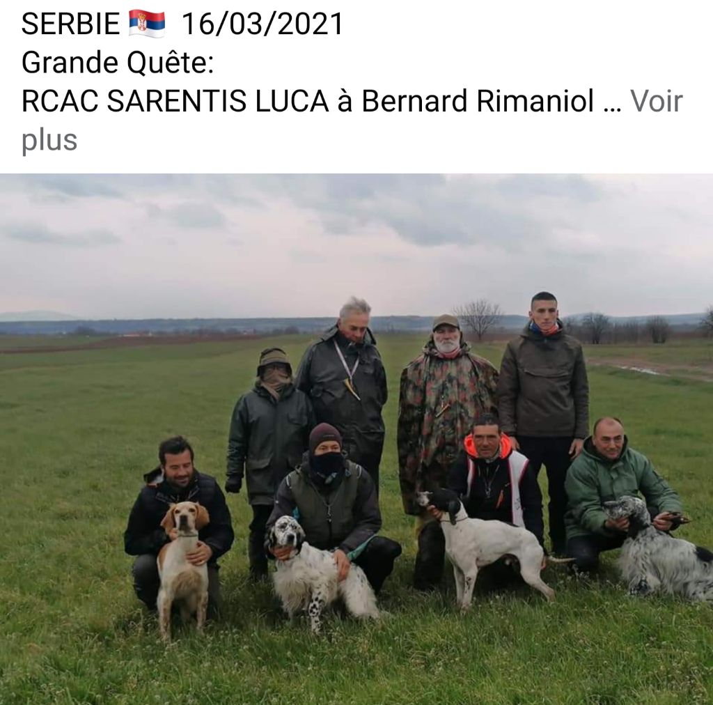 Sarentis - 16 Mars 2021 Grande Quete Serbie 