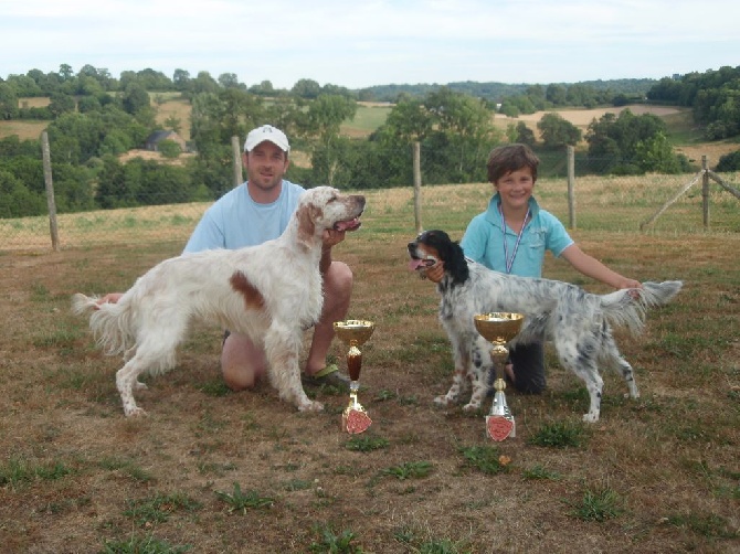 Des Campanes De La Vézère - Aurillac: Special setter anglais