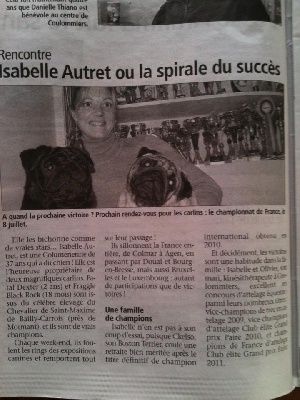 Du chevalier de saint maxime - Article " Pays briard " 