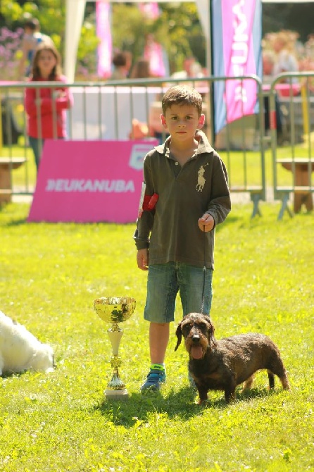 de l'écho d'Elodie - Aymeric gagne le junior moins de 11 ans