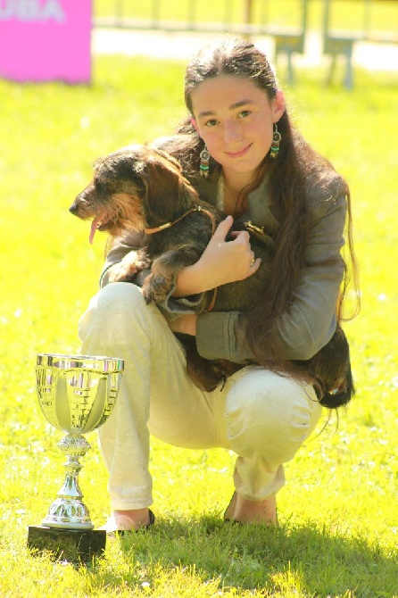 de l'écho d'Elodie - Candice et Gamine au junior handling