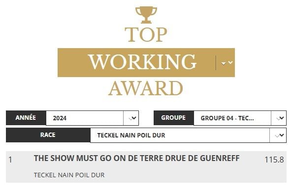 La Team DE "TERRE DRUE DE GUENREFF" annonce :