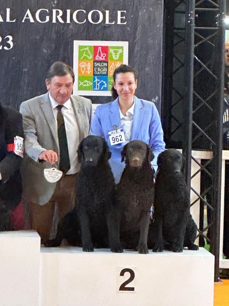 3ème et 2ème prix du concours agricole