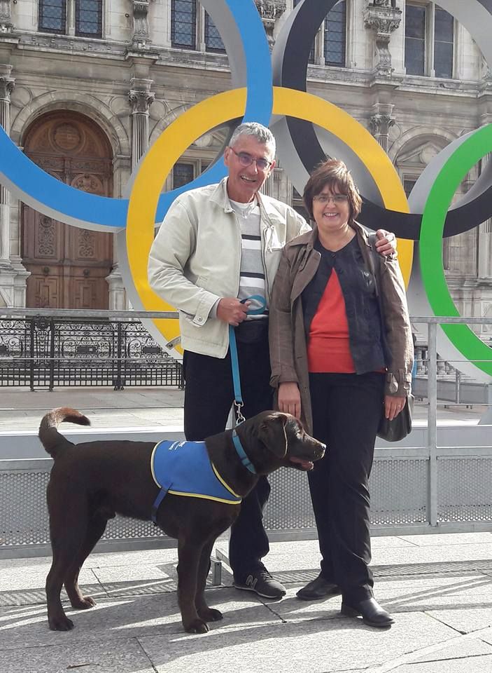 Du Grand Trianon - Cérémonie 2000e Handi'Chiens à la mairie de Paris