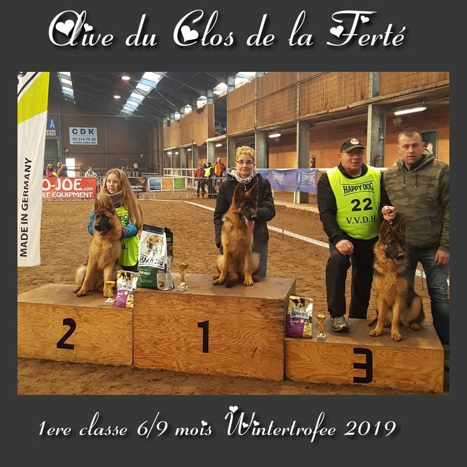 du Clos De La Ferté - Résultat du Wintertrofee 2019