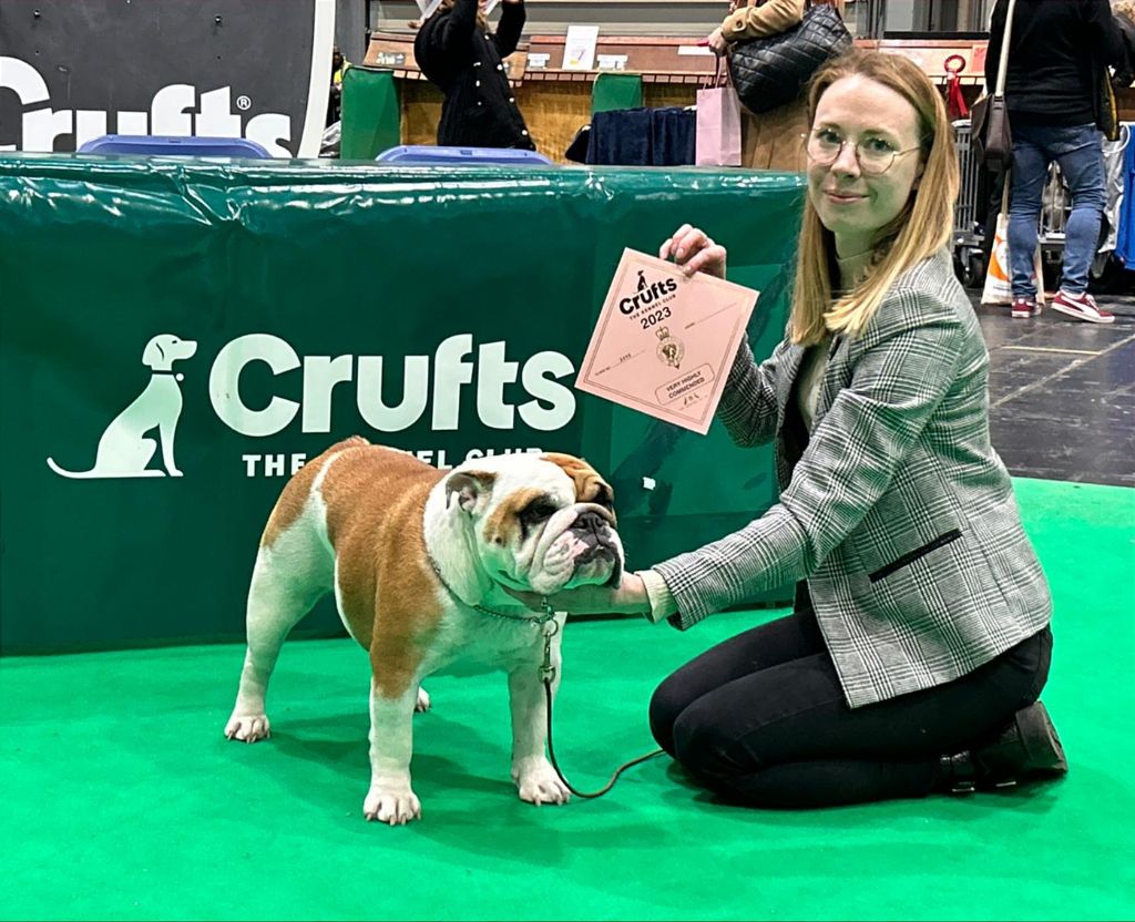 Colonel Poppin's - Starlette se classe 5ème à Crufts 