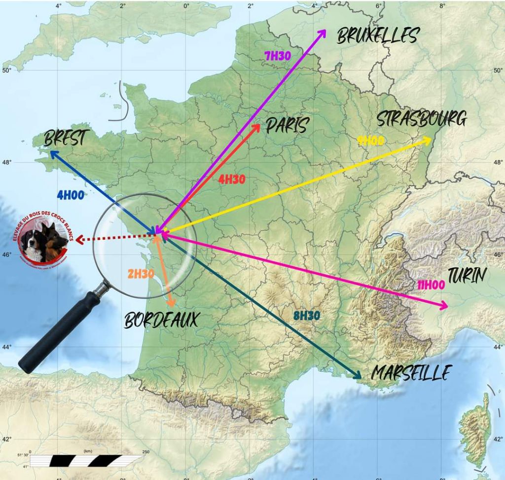 Du Bois Des Crocs Blancs - Localisation 