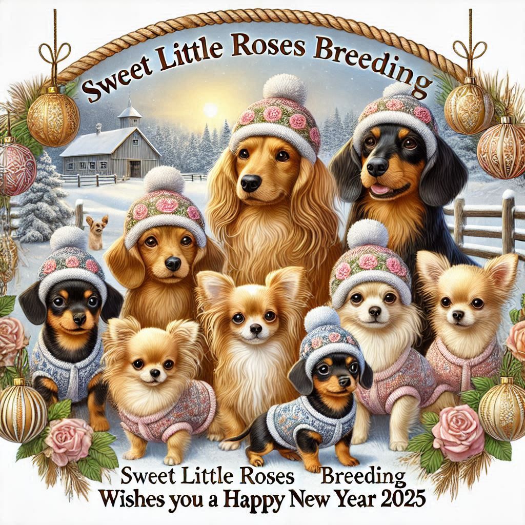 Sweet Little Roses - Bonne année 2025 !