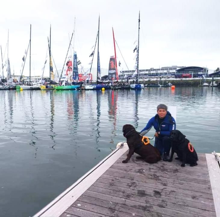 Au Bonheur Des Labs - Nos labradors au Vendée Globe