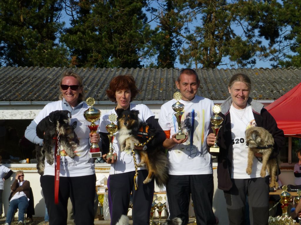 des tendres caresses - Victoire selectif trophée par équipes