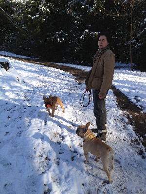 Des boules du mont d'Ayot - Balade en famille dans la neige !