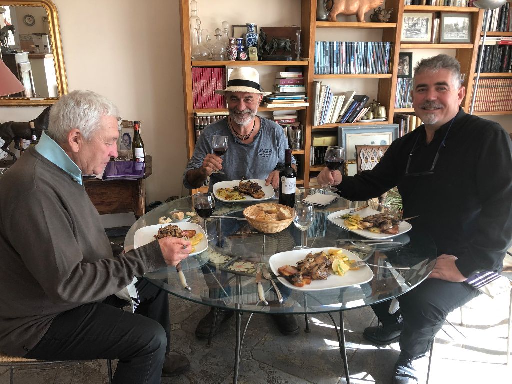 de landa gori - Repas bécasses de début de saison...Chez l'AMI BERNARD ..!