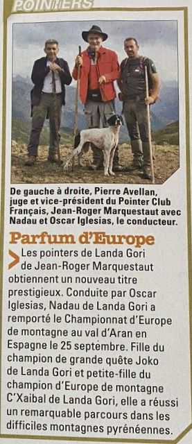 de landa gori - Les honneurs de la Revue Nationale de la Chasse 12/21