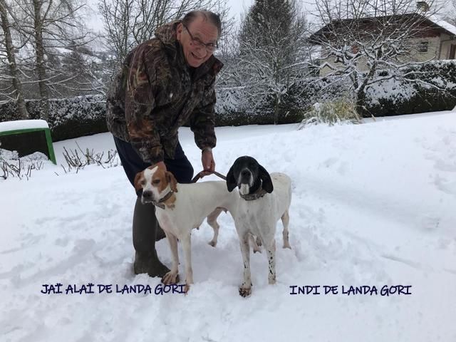 de landa gori - INDI ,JAÏ ALAÏ DE LANDA GORI :La neige arrête la chasse MONTAGNE ALPES