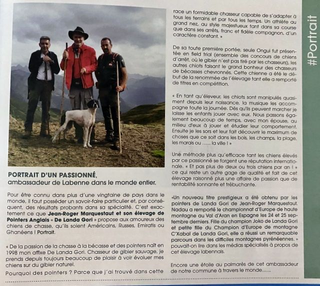 de landa gori - Clin d'oeil Dans le bulletin municipal de LABENNE !