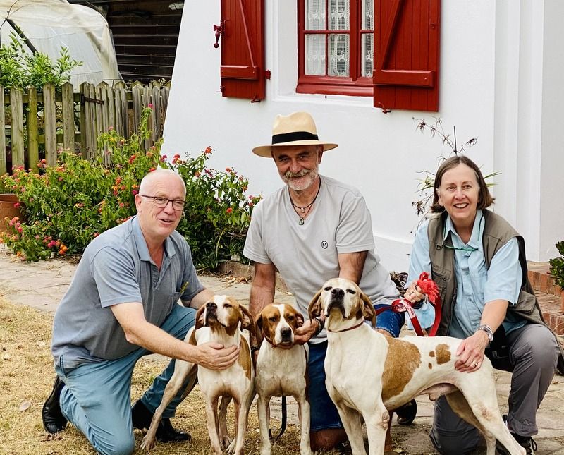 de landa gori - Visite des pointermen. JEAN et CHARRON du Colorado (USA)