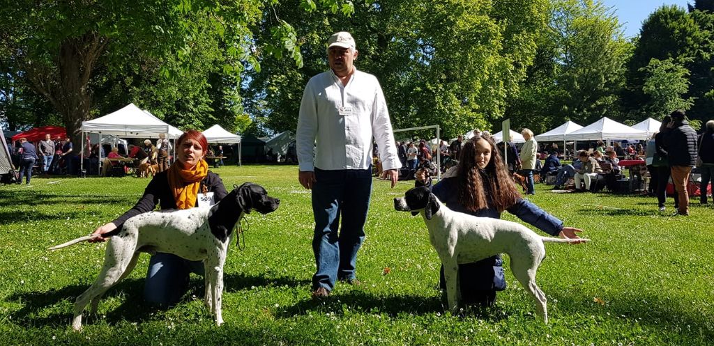 de Capagut - Negrita CACS à l'Expositon de Libourne