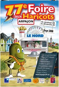 Des hauteurs de la sole - foire aux haricots a Arpajon