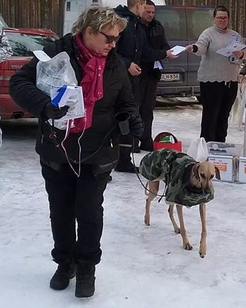 de la Bérondière - Coursing Finlande Kouvola 13 mars 2017