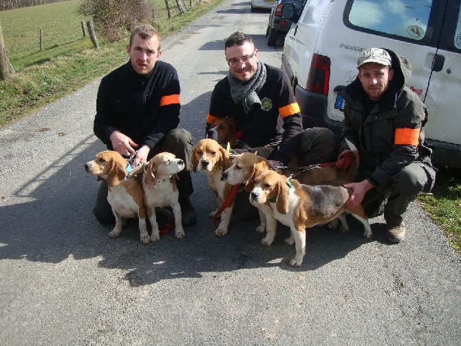 du Ron de L'Apio - Brevets de chasse de JOUELS LARDEYROLLES 2014