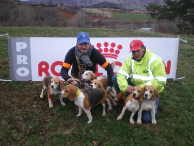 du Ron de L'Apio - Brevet de chasse de MADRIAT chez W.PERROCHE le 8/3/13