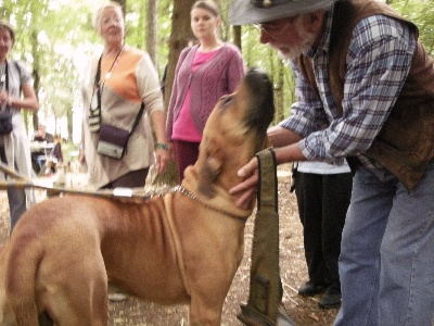 du domaine d'en bas - BALOO ET AKEISHA A LA FETE DU CHIEN ET DE LA CHASSE A ARS (PRES DE LA 