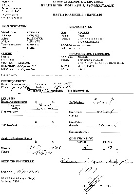 du démon argenté du clos caroline - document officiel de lecture de Hanche 