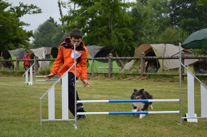 des Crocs de Provence - Féline, championne de France des Jeunes avec Esteban