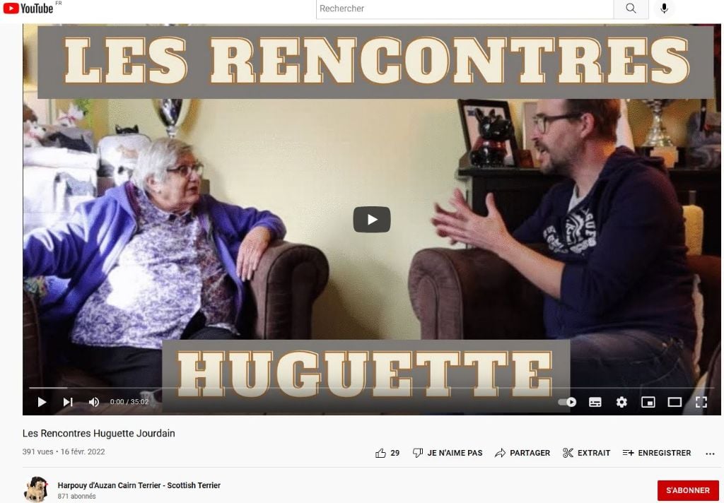 Nous connaître un peu mieux grâce à YOUTUBE